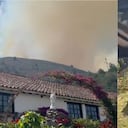 El incendio forestal avanza cerca de la zona turística de Villa de Leyva, mientras una densa columna de humo cubre el sector.