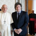 Javier Milei y el papa Francisco