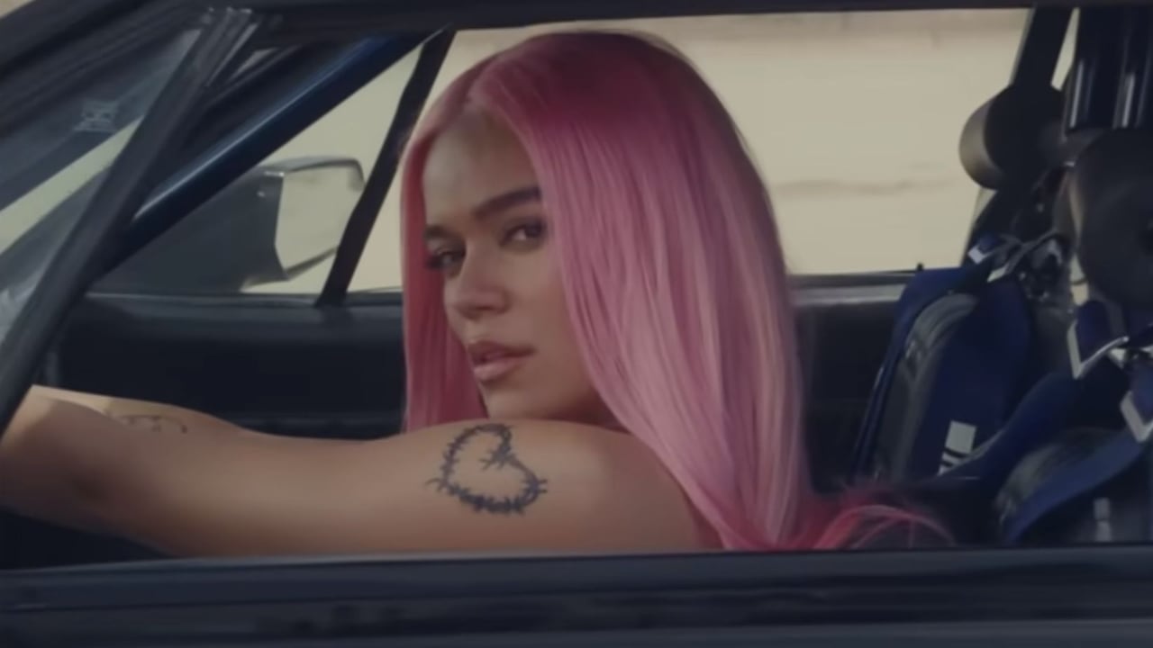 Karol G en el video de su exitosa canción ‘S91′.