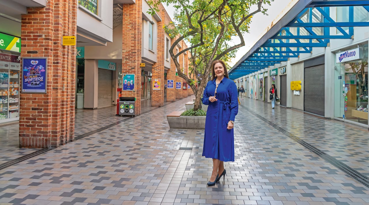 Ana Isabel Coba, gerente del centro comercial Plaza de las Américas.