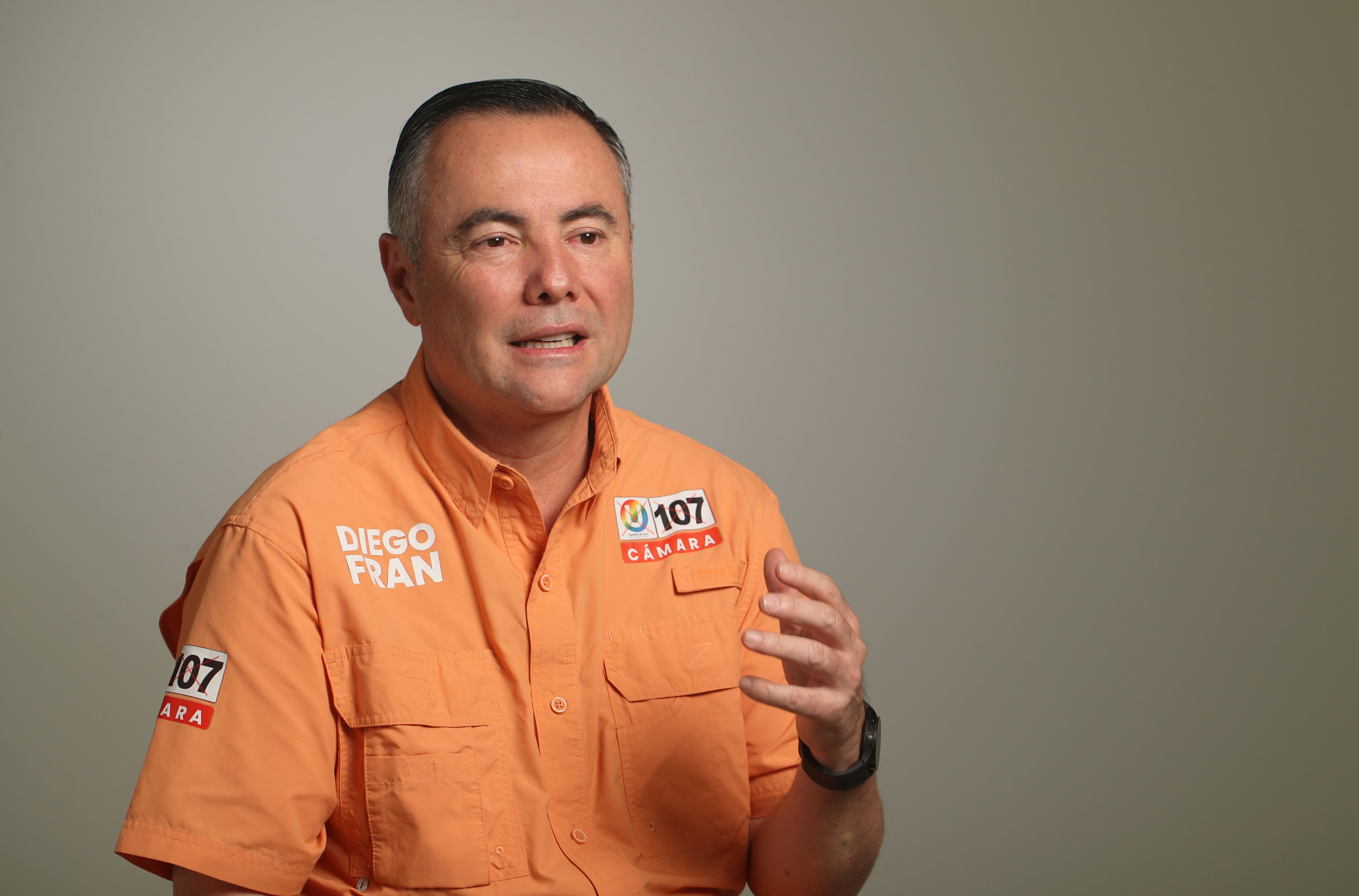 Diego Fran Ariza, candidato del Partido de la U a la Cámara  de Representantes por Santander.