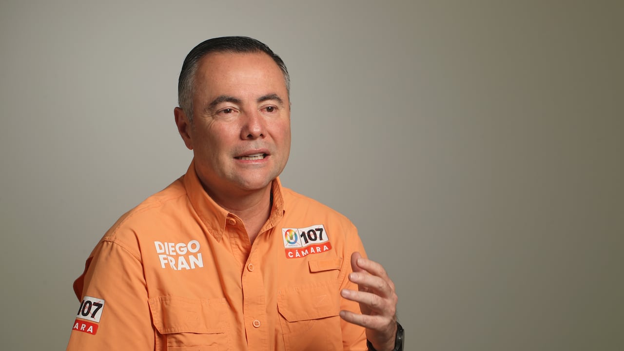 Diego Fran Ariza, candidato del Partido de la U a la Cámara de Representantes por Santander.