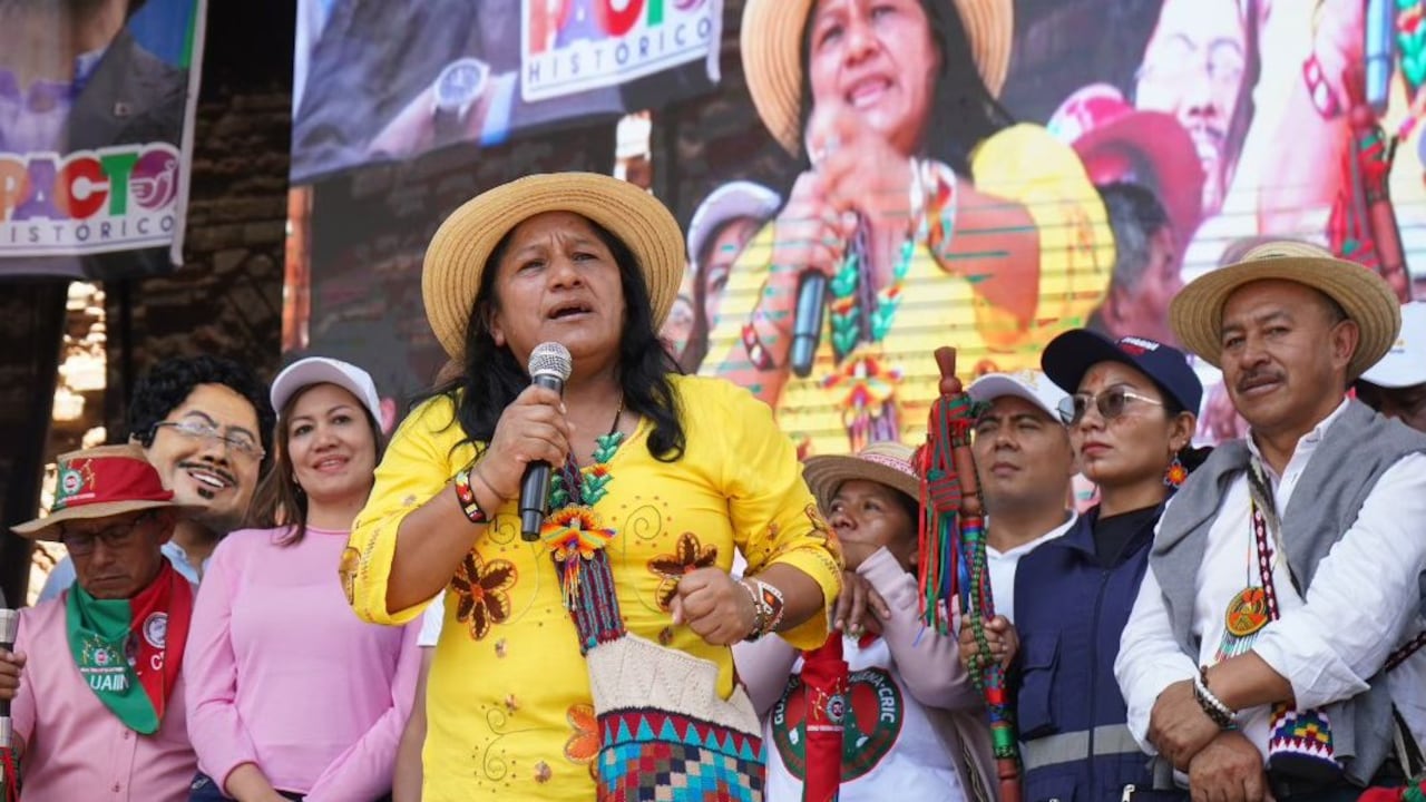 Aída Quilcué. (Imagen de referencia).