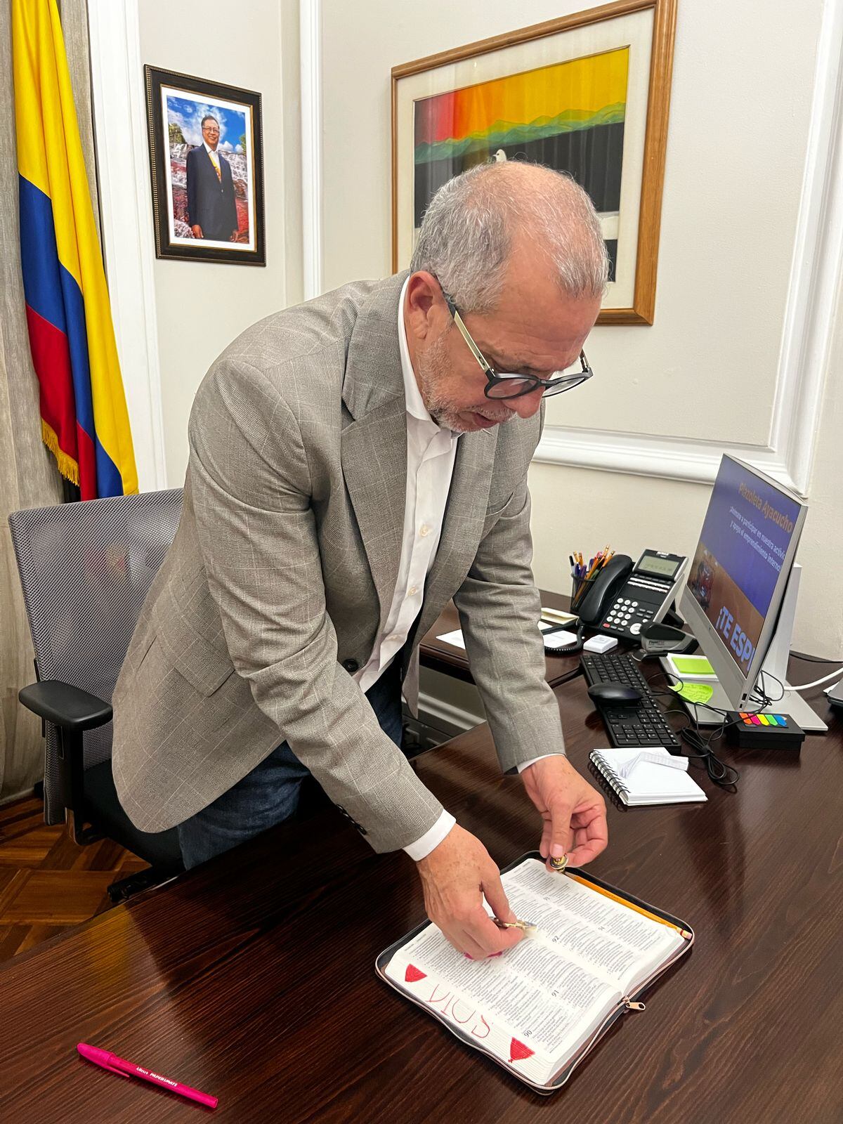 Alfredo Saade, embajador designado en Brasil.