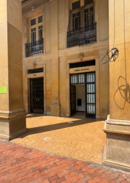 Esta es la fachada de la sede del establecimiento bancario en el centro de Buga.