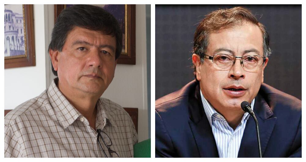 José Alberto Tejada y Gustavo Petro