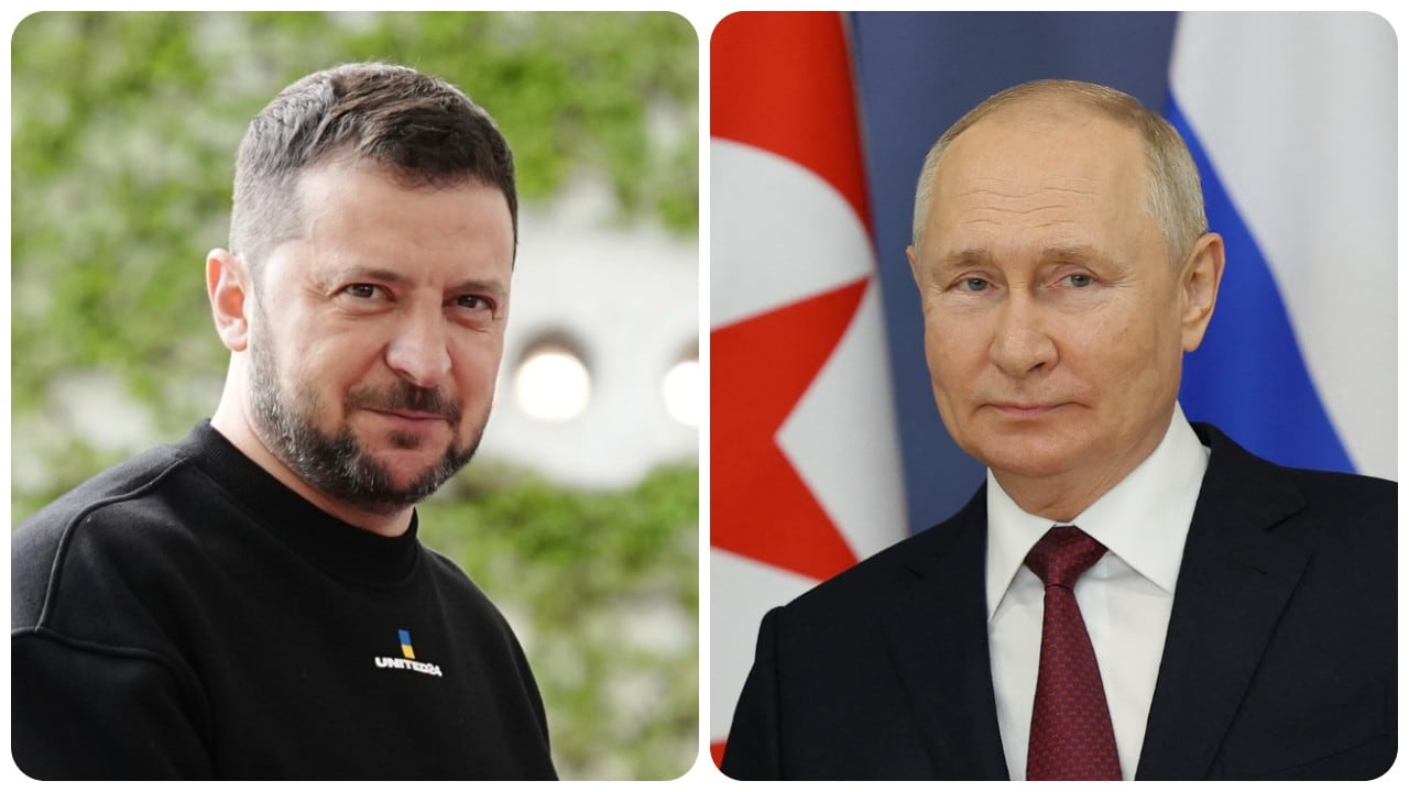 Los presidente de Ucrania, Volodimir Zelenski, y de Rusia, Vladimir Putin, se acusaron mutuamente de no cumplir con la tregua de Pascua.