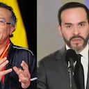 Expresidente Gustavo Petro y el presidente Abelardo De La Espriella.