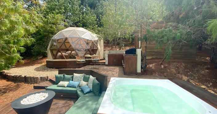 Un glampling en Villa de Leyva puede ser un sitio romántico