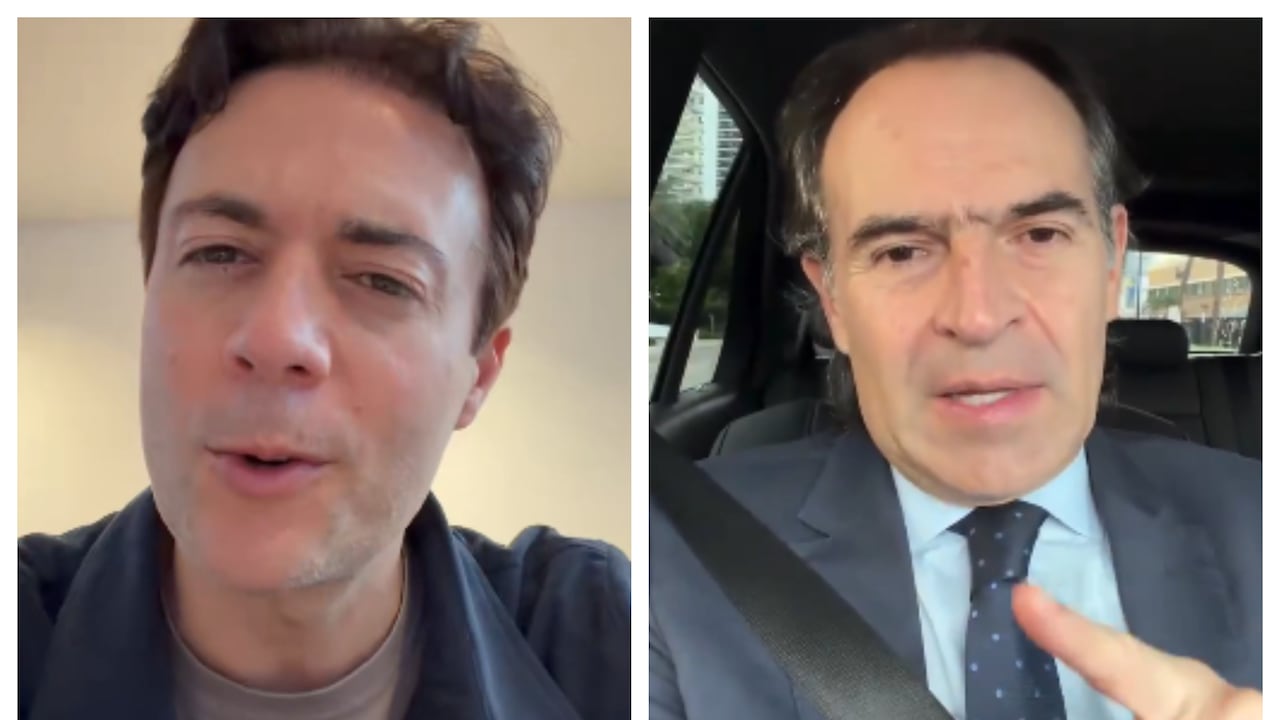 Daniel Quintero Calle, exalcalde de Medellín, y Federico Gutiérrez, alcalde de la ciudad, están enfrentados en las redes sociales.
