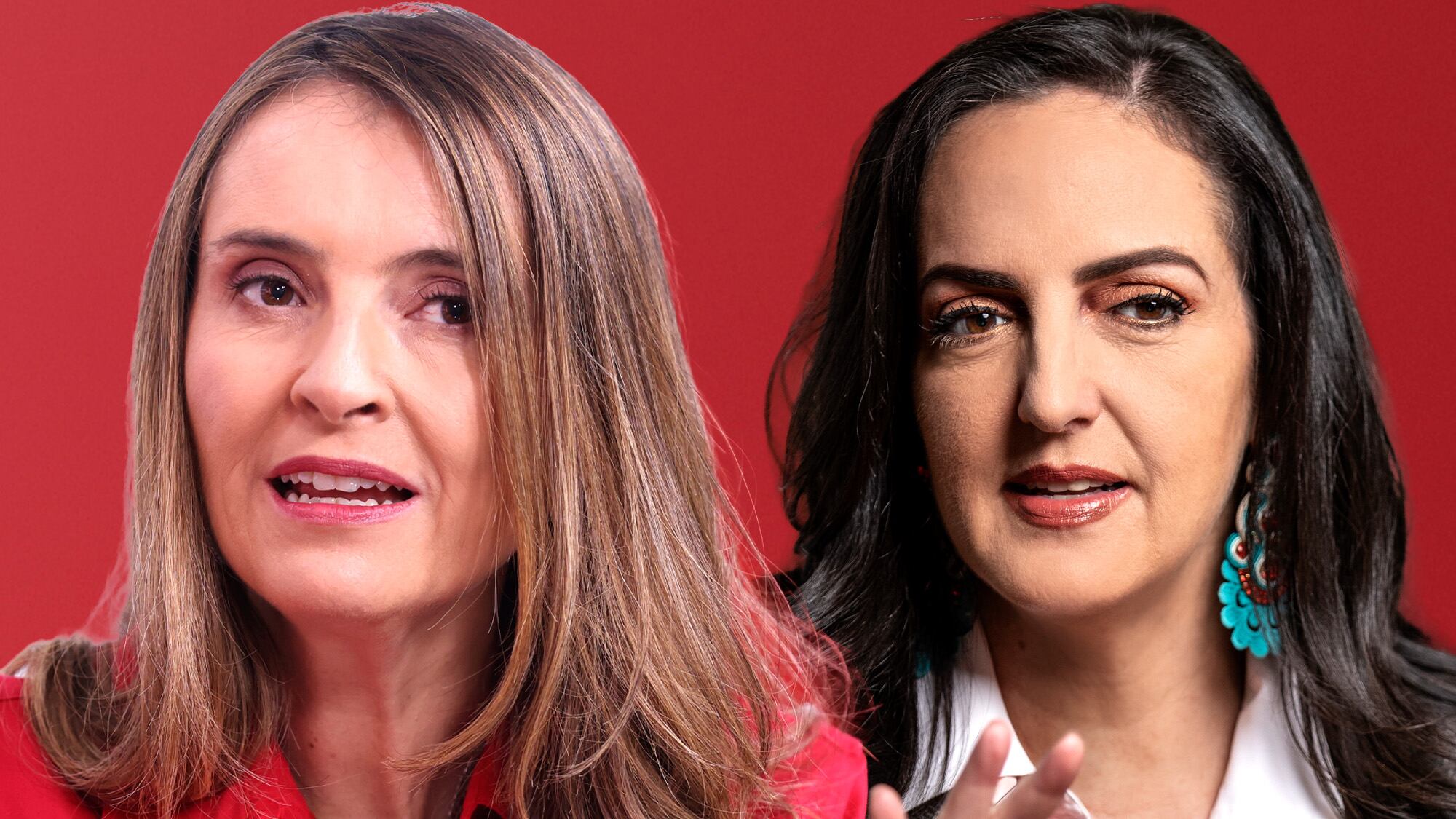 Paloma Valencia y Maria Fernanda Cabal