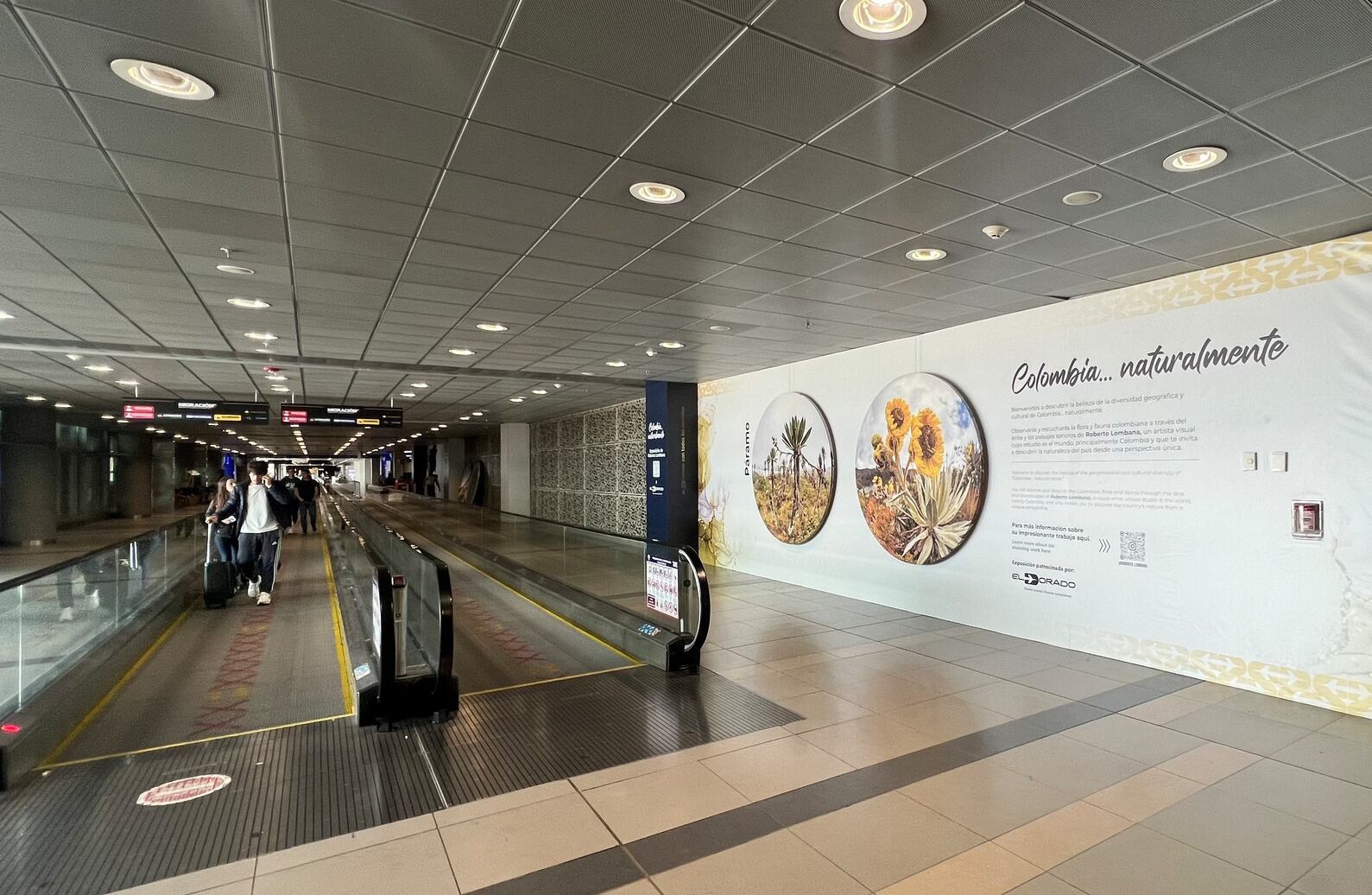 'Colombia… naturalmente’, exposición fotográfica en el aeropuerto El Dorado