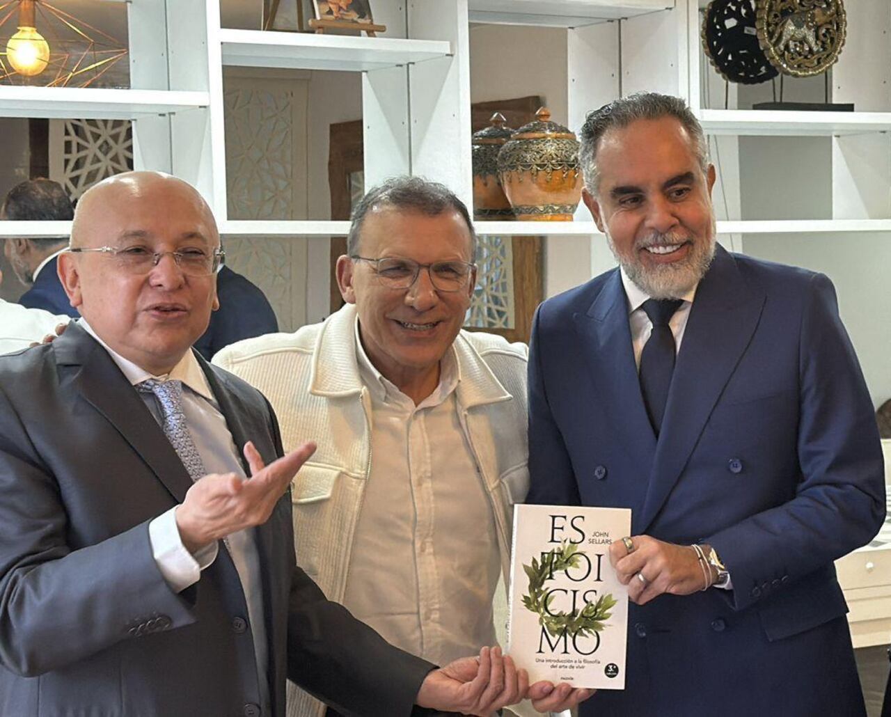 Eduardo Montealegre, Roy Barreras y Armando Benedetti.