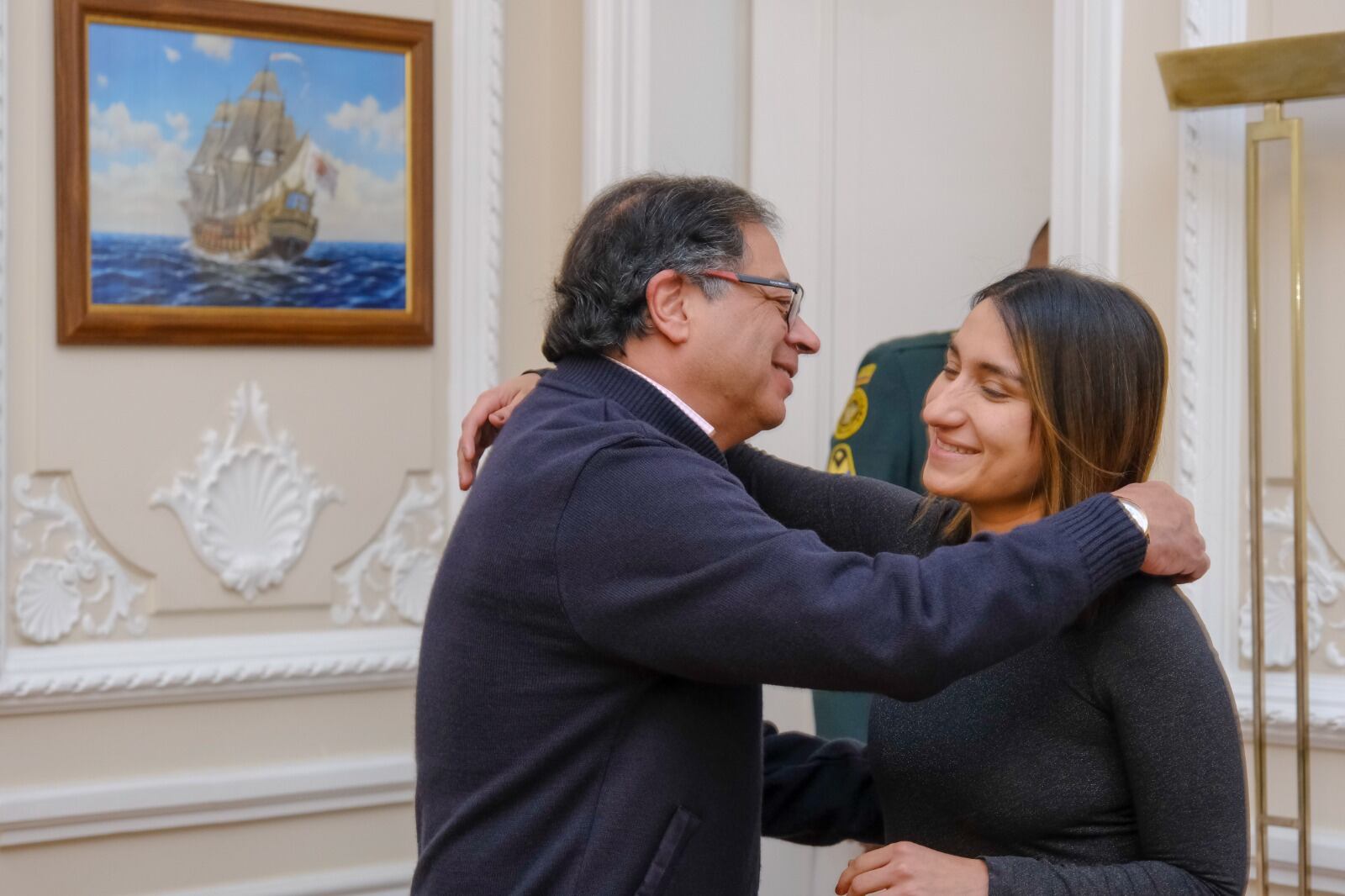 Gustavo Petro y Laura Sarabia.