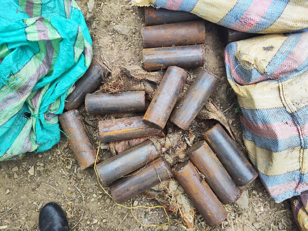 Con los explosivos, según el Ejército se iba atacar a la fuerza pública y la población civil.