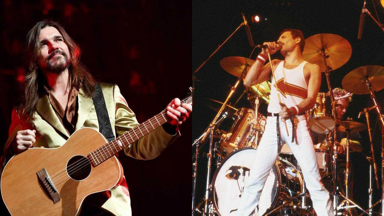 Juanes y Freddie Mercury