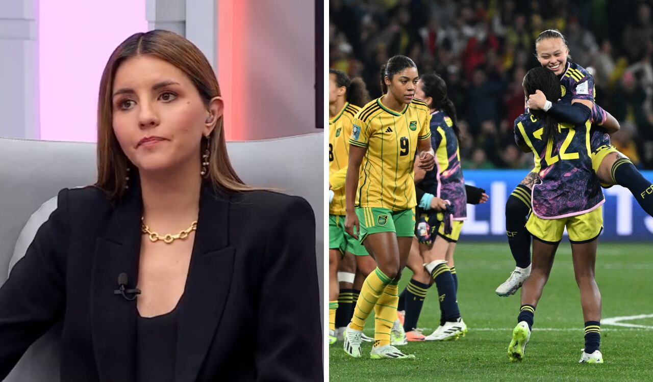 Laura Bernal, de Win Sports, fue quien lanzó la polémica frase