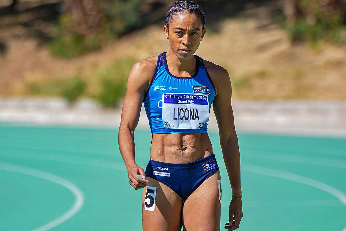La colombiana tiene una oportunidad de clasificar a la final de atletismo.