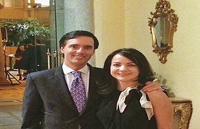 Alfonso Gómez Palacio e Iliana Hoyos.