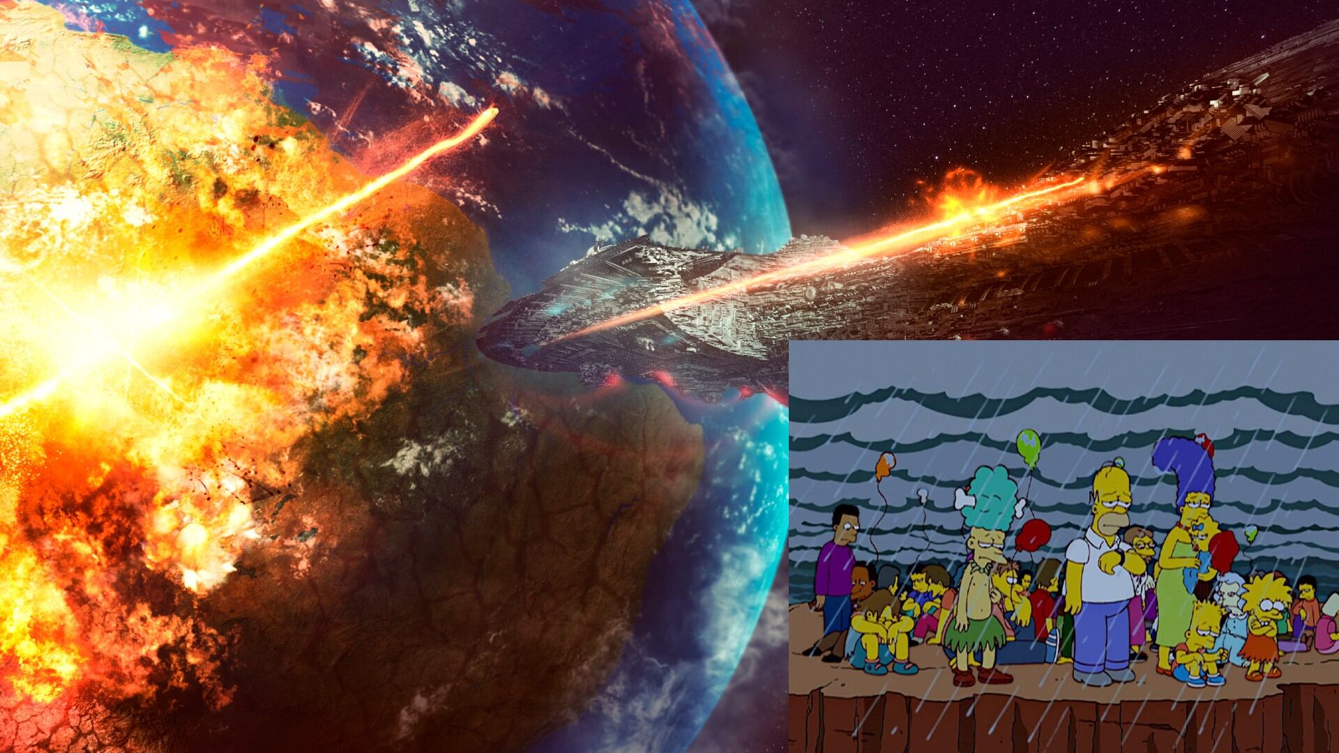 Memes sobre la supuesta invasión extraterrestre.