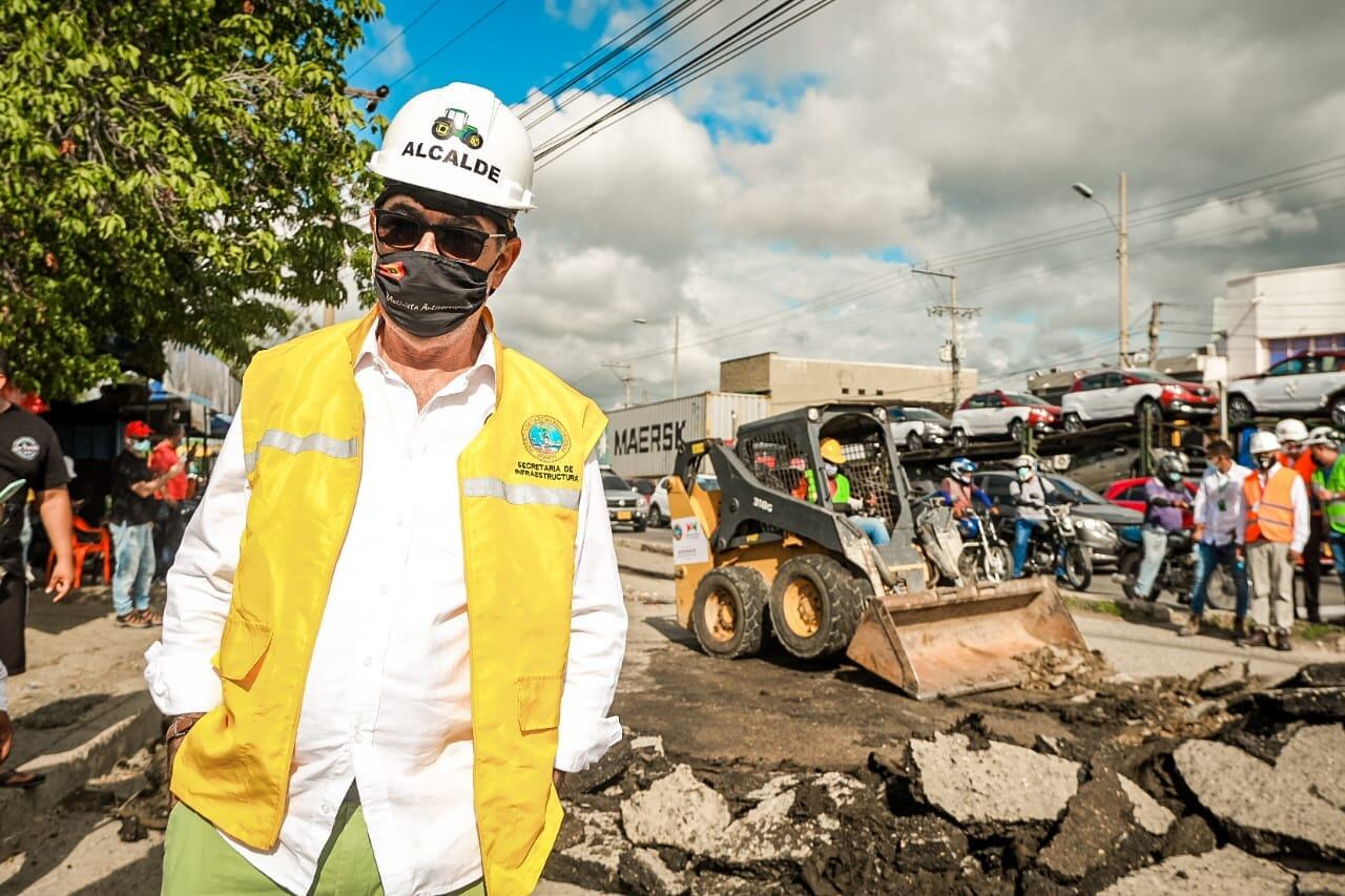 William Dau, obras Cartagena, Alcaldía de Cartagena