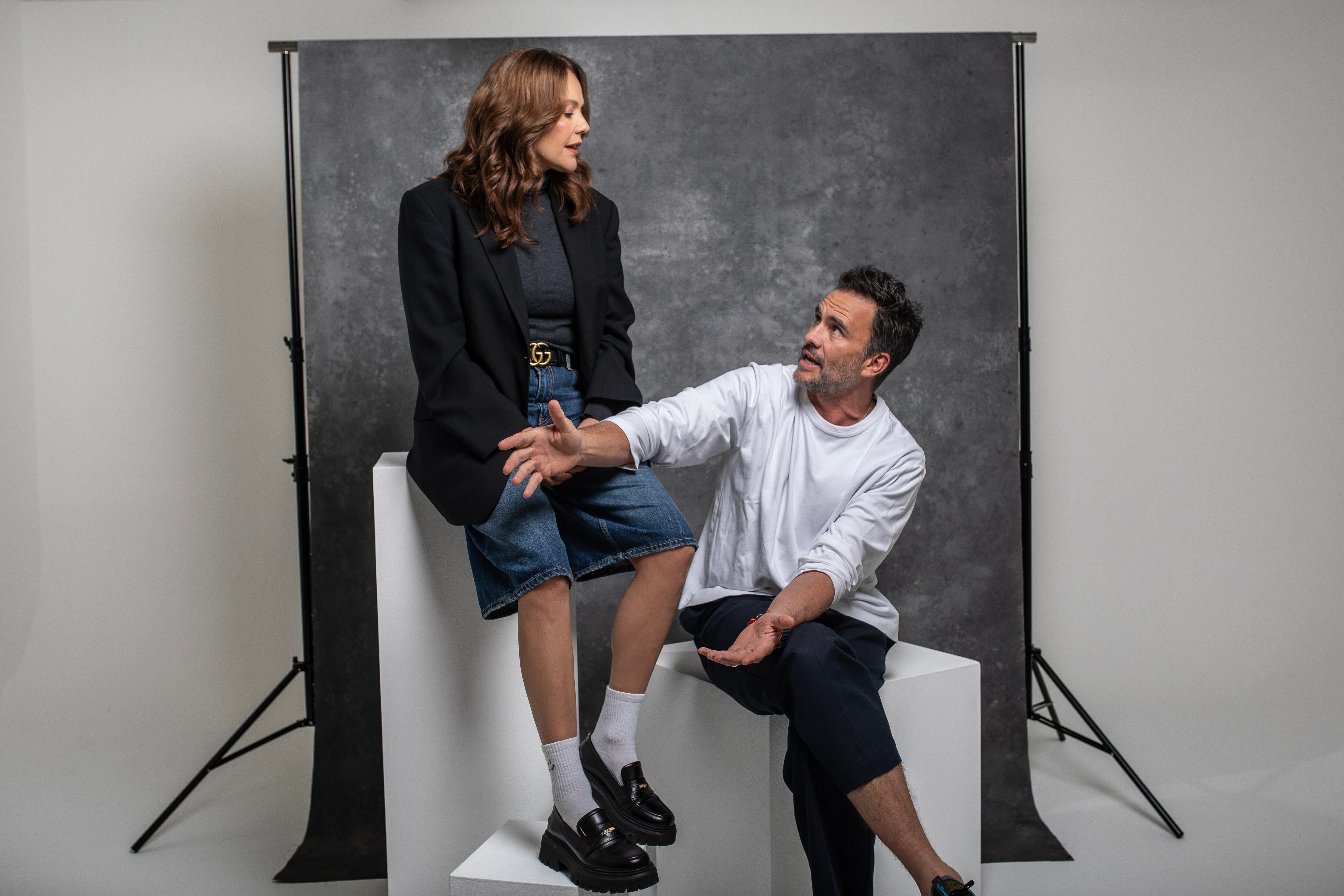 Juan Pablo Raba y Cristina Umaña