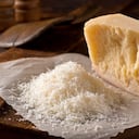 Freshly grated parmigiano reggiano parmesan cheese.
