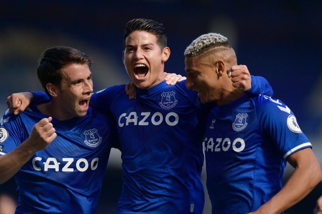 Jugador colombiano del Everton.