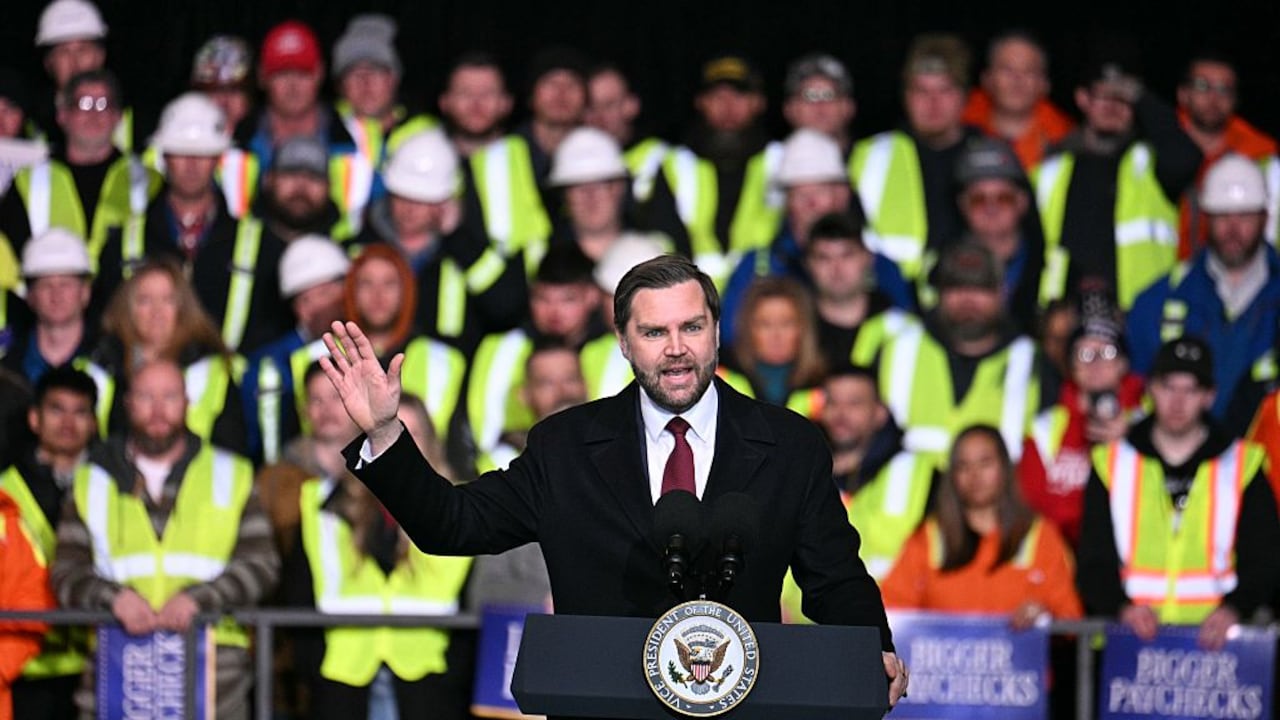 El vicepresidente de EE. UU., J. D. Vance.