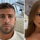 El español respondió a la versión que dio la influenciadora.