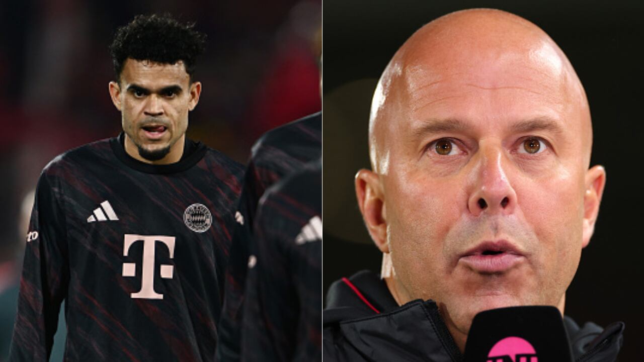Luis Díaz goza en Bayern Múnich, mientras Arne Slot sufre en Liverpool
