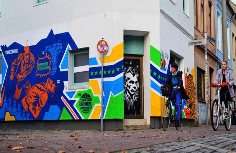 Bremen, Alemania. Fotografía: Toxicómano