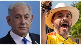 Benjamin Netanyahu y Abelardo De La Espriella