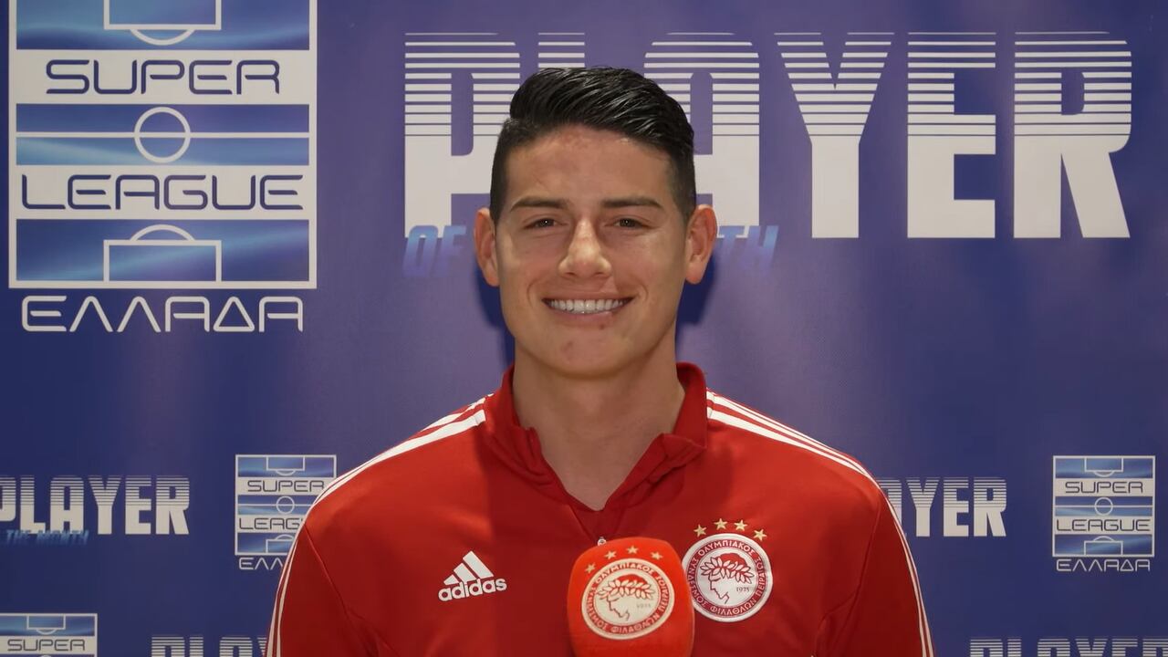 James arrancó siendo el mejor jugador del mes de octubre en Grecia