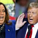 Kamala Harris y Donald Trump.