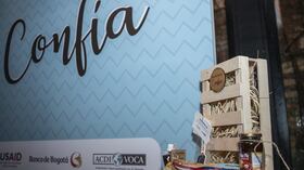 Durante el lanzamiento de la campaña 'Confía' se presentaron productos provenientes de la Colombia Rural, como una manera de reflexionar acerca de lo bueno que tiene el país.