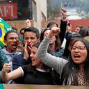 Embajada de Brasil
Protestas por incendios en Brasil
Protestas contra Bolsonaro, presidente de Brasil.
Plantón
Bogotá, agosto 23 de 2019
Foto León Darío Peláez/ Semana
