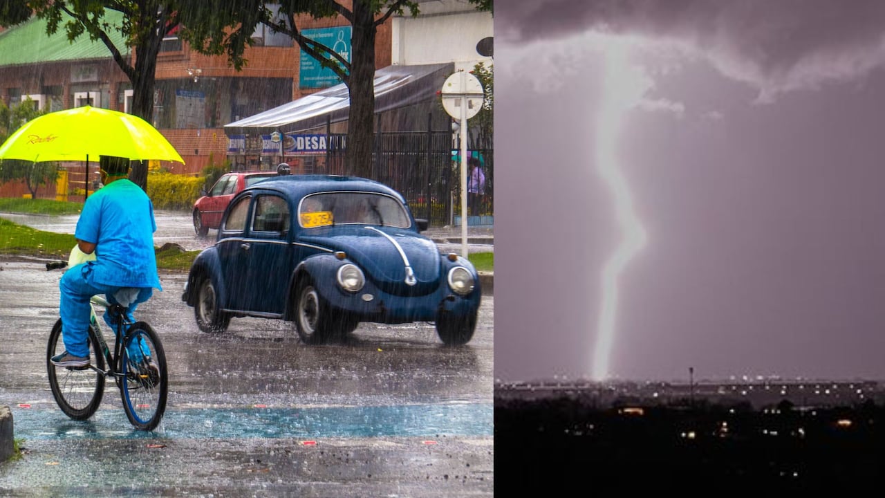 Imagen de referencia. Lluvias y tormentas eléctricas en varias regiones del país.