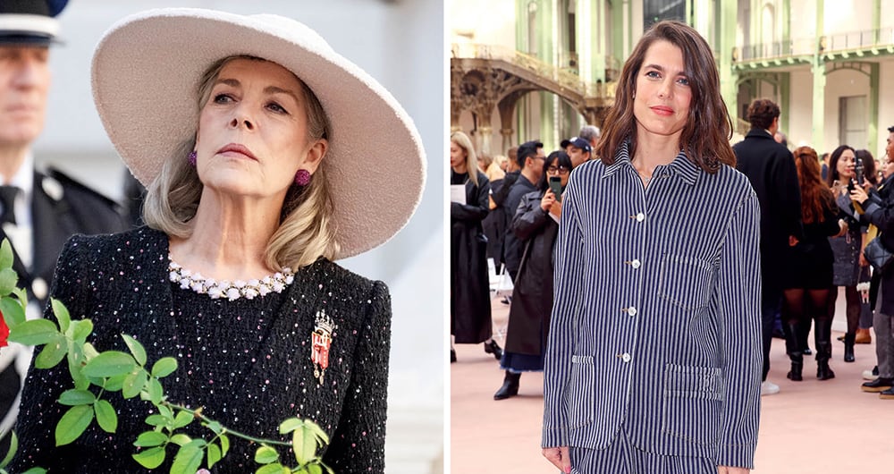Carolina de Mónaco y su hija, Carlota Casiraghi.