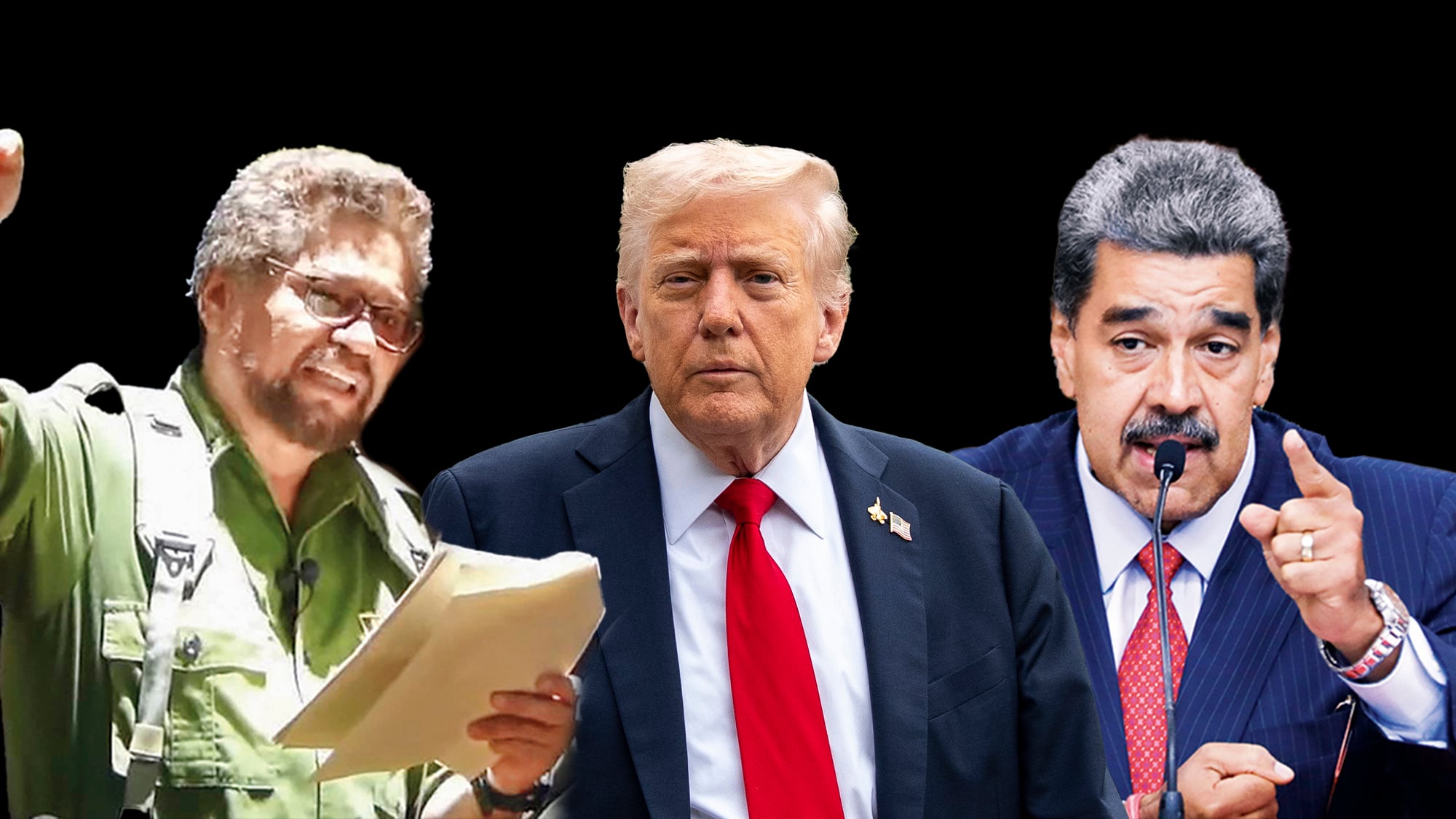 Iván Márquez, Donald Trump,  Iván Márquez