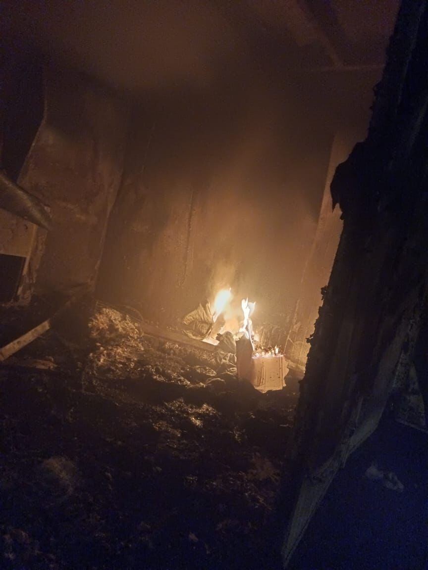 Lo último: estas son las primeras imágenes de los daños al interior del campo petrolero en Los Pozos, en Caquetá.