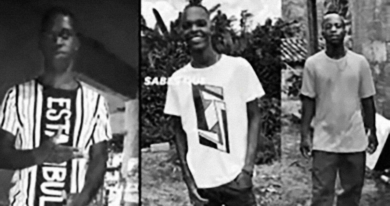 En la fotografía, de izquierda a derecha, Sergio Iván Banguera, Gustavo Adolfo Zapata y Yesid Mera.