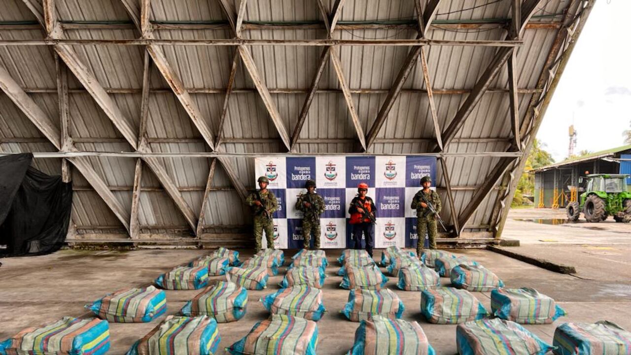 La marihuana y la cocaína incautada quedaron a disposición de los entes competentes.