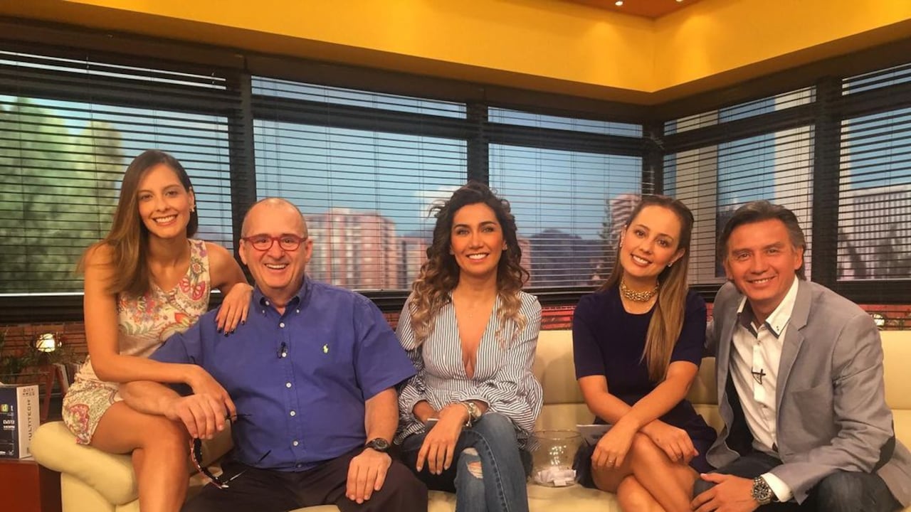 Presentadores del programa 'Muy buenos días' del Canal RCN.