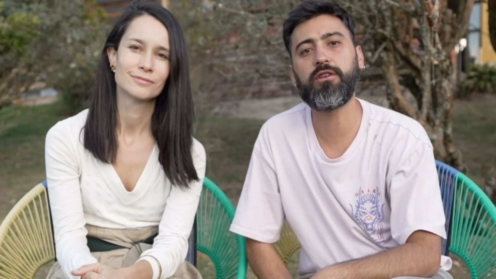 Variel Sánchez y Estefanía Godoy