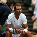 Rafael Nadal sigue expectante de su evolución de cara a las semifinales del Wimbledon