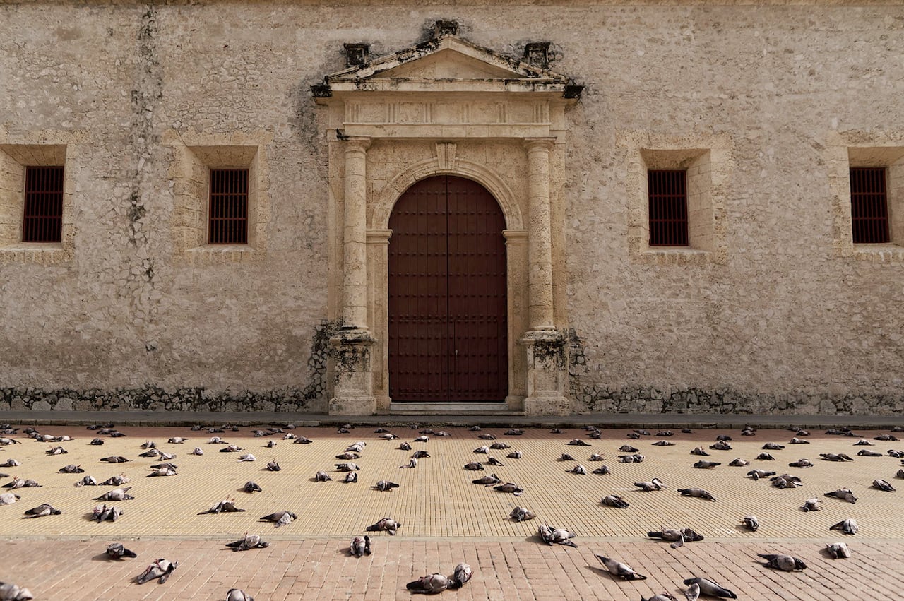 Video instalación La Catedral, de La Caída, en Cartagena.