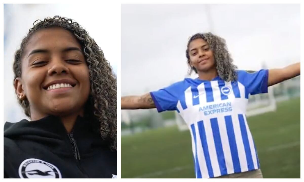 Jorelyn Carabalí es presentada como nueva jugadora del  Brighton