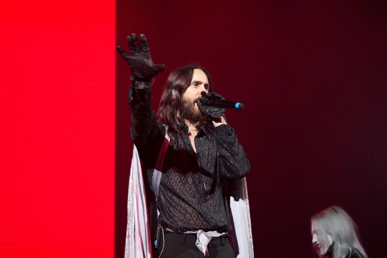 Jared Leto en el escenario - (Photo by Jeff Kravitz/Getty Images for iHeartRadio)