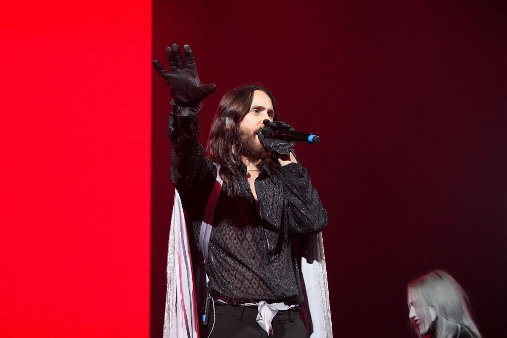 Jared Leto en el escenario - (Photo by Jeff Kravitz/Getty Images for iHeartRadio)